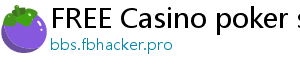 FREE Casino poker set